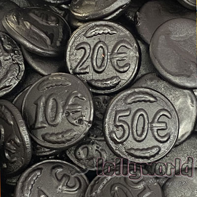 Dutch Licorice Black Coins