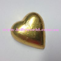 Gold Chocolate Hearts