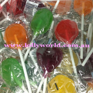 Small Coloured Lollipops