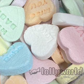 conversation candy hearts