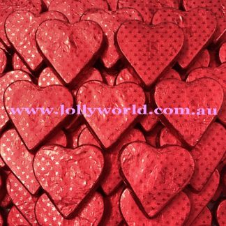 Romeo Chocolate Heart Red Foil