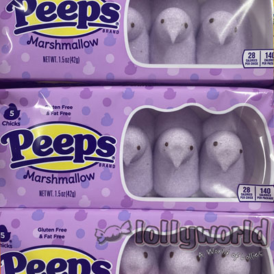 Peeps Marshmallow Chicks Lavender