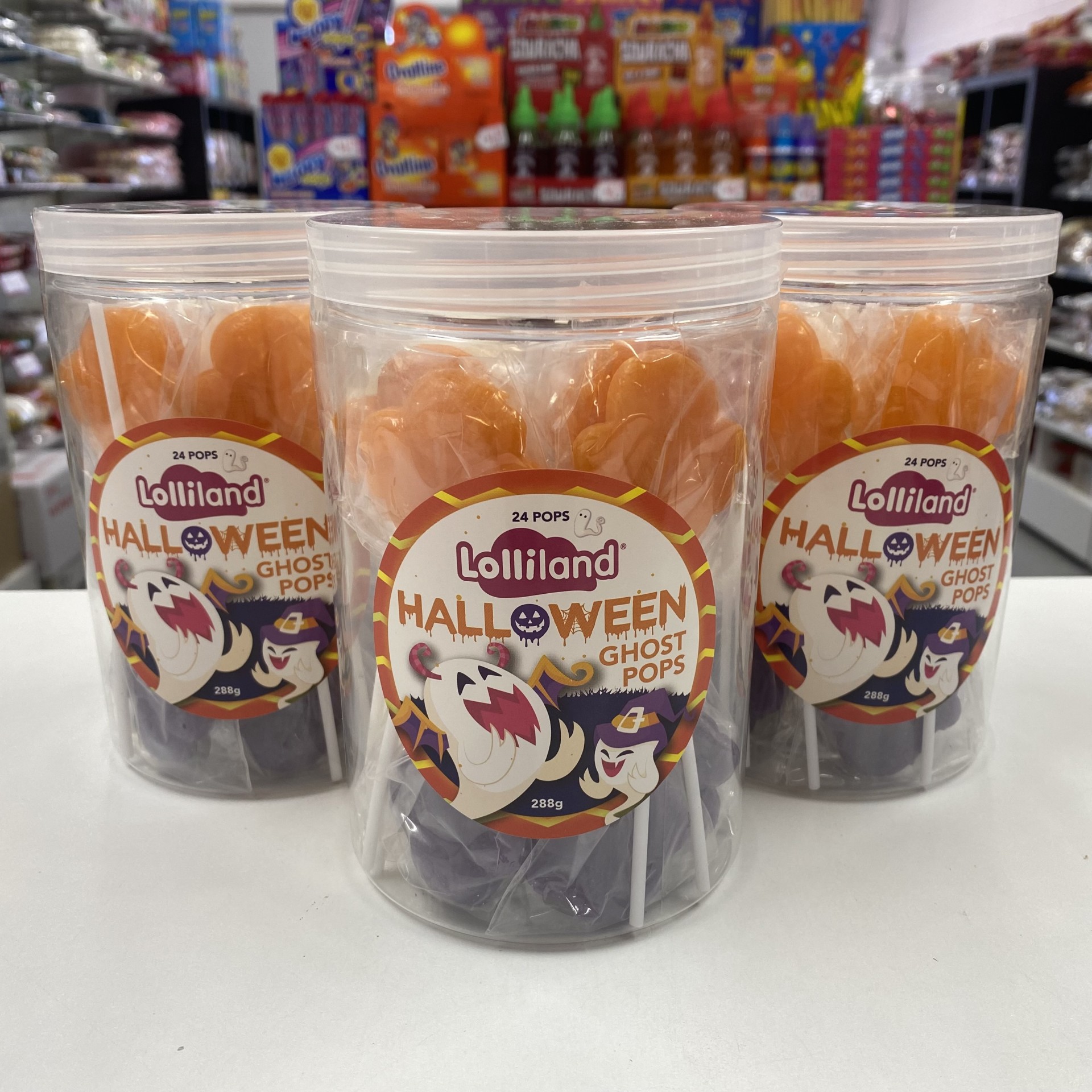 Halloween Ghost Pops