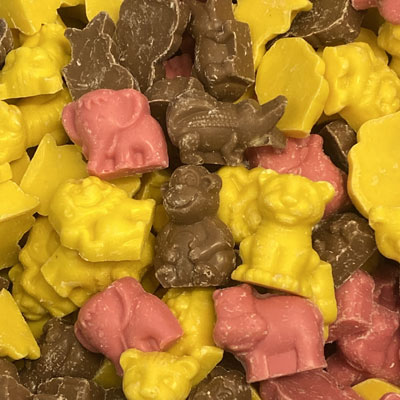 Hannah's Chocolate Animals